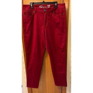 Women's Maroon Seven7 Pants